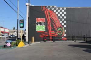 ATCQ Graffiti Mural